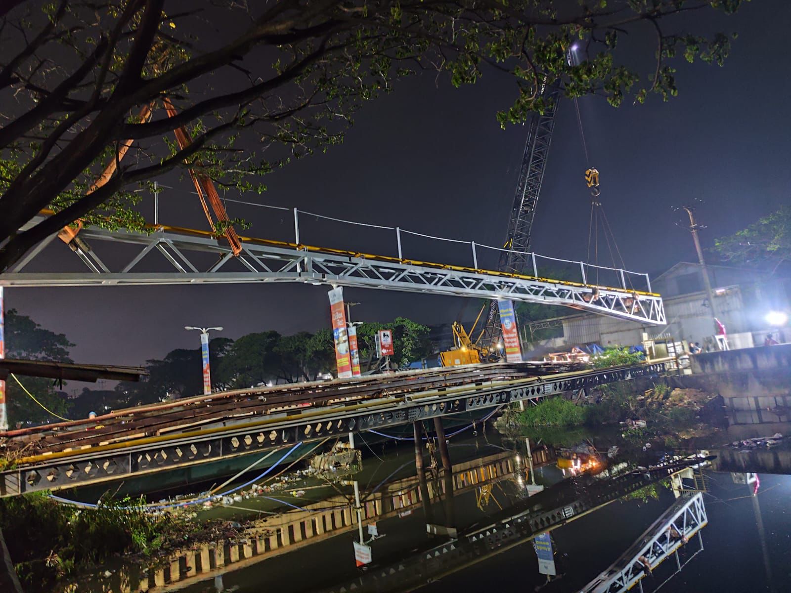 Pekerjaan Pembuatan Jembatan dan Relokasi Pipa 4 in Mall Dadap City