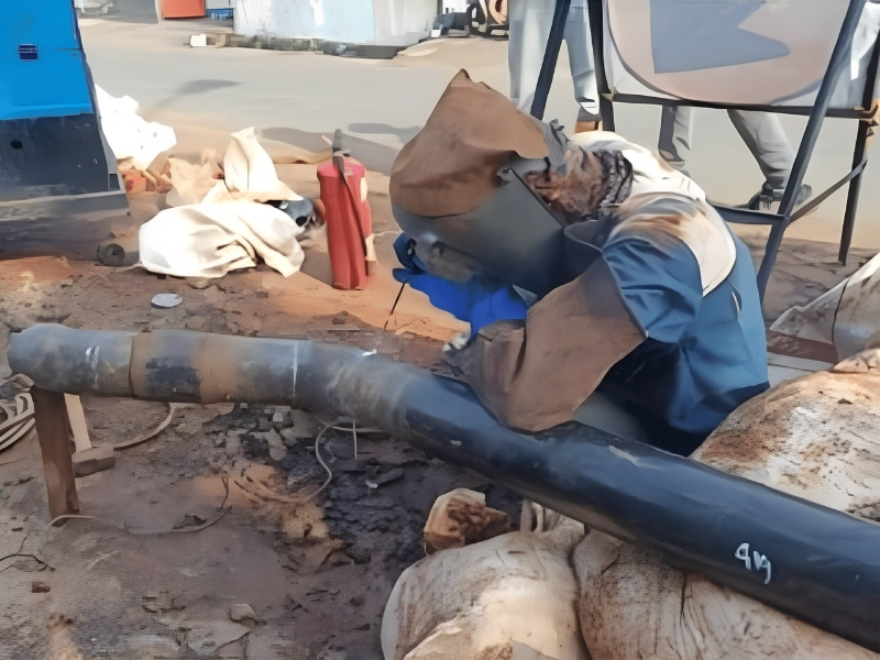 Pekerjaan Pemasangan Pipa Gas CA CV Selera Prima Food